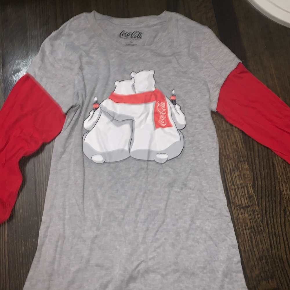 coca cola bear shirt